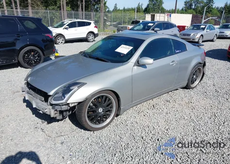 2004 Infiniti G35 z USA, uszkodzony, nr VIN JNKCV54E24M300797